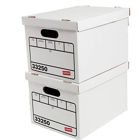 staples office supply storage boxes